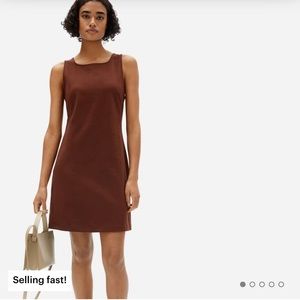 Everlane “Party of One” Tank Dress - orange